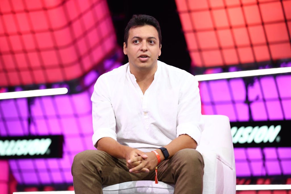 Alex Bouaziz, Deel on Centre Stage during day two of Collision 2022