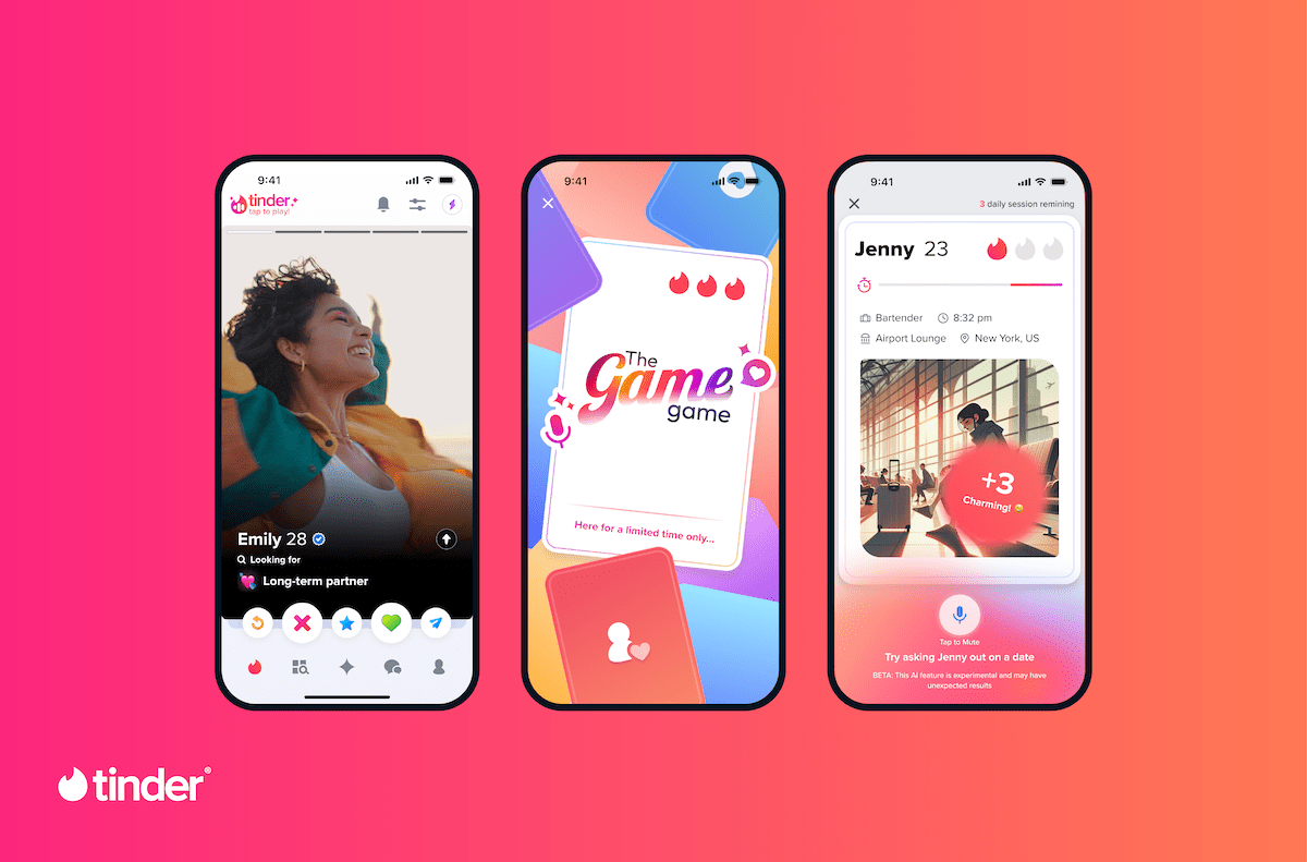 O novo jogo movido a IA do Tinder avalia suas habilidades de flerte