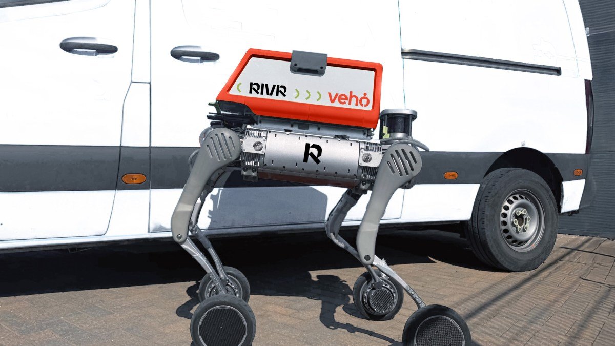 Os robôs do tipo Rivr se juntam à veera