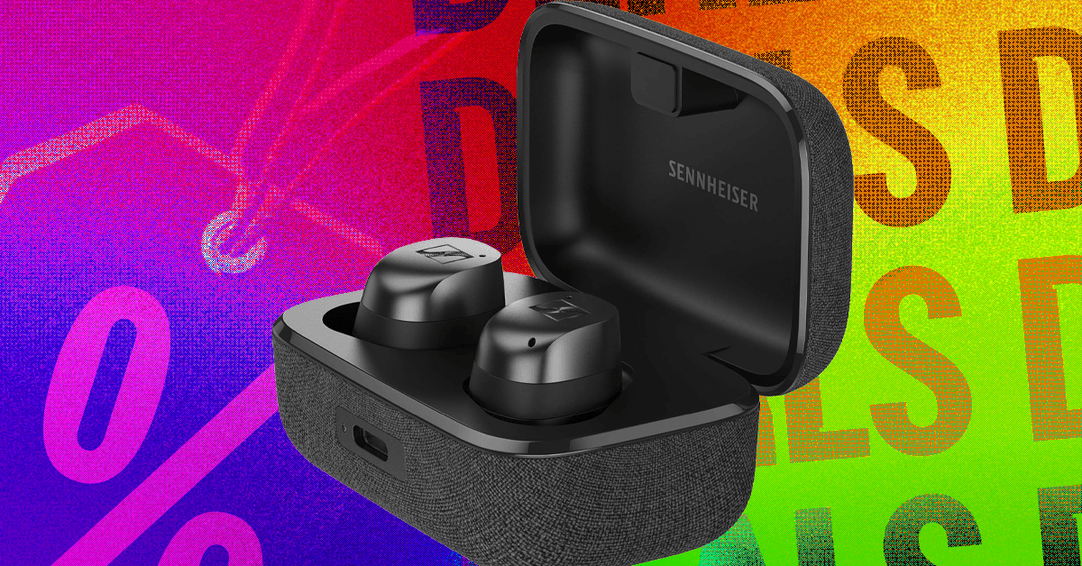 Os incríveis fones de ouvido sem fio da Sennheiser estão quase pela metade