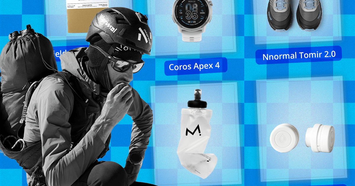 O que Kilian Jornet embala para escalar cada 14er no Mountain West em 31 dias