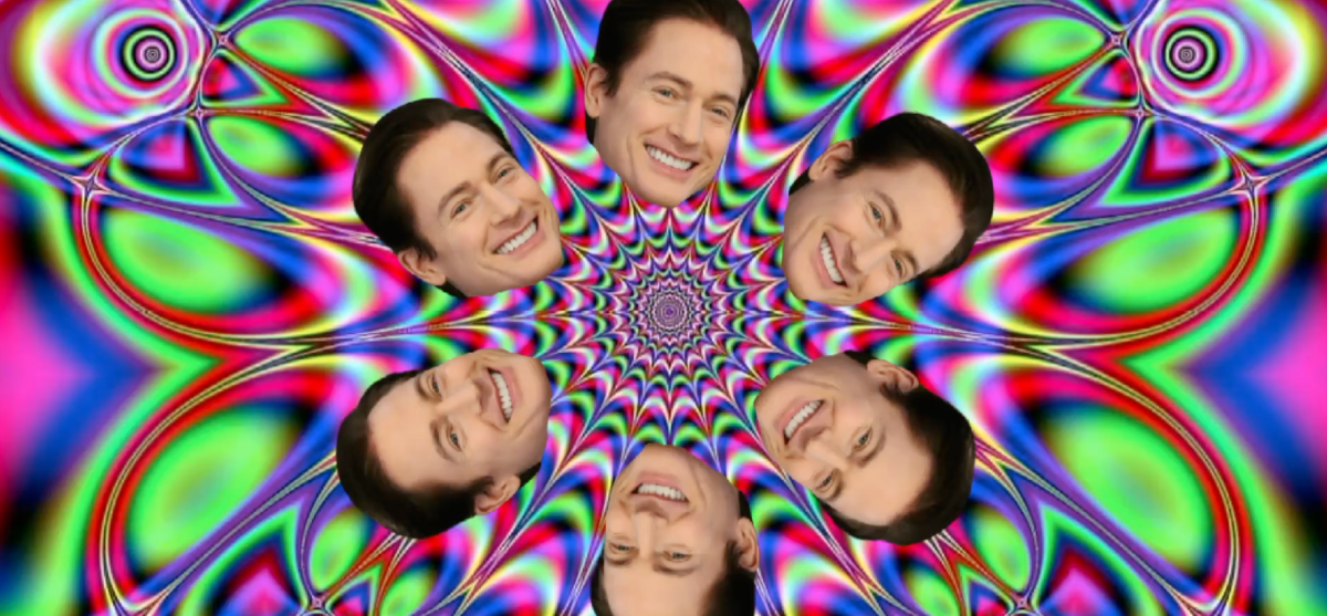 O espetáculo de Bryan Johnson e sua viagem aos cogumelos transmitida ao vivo