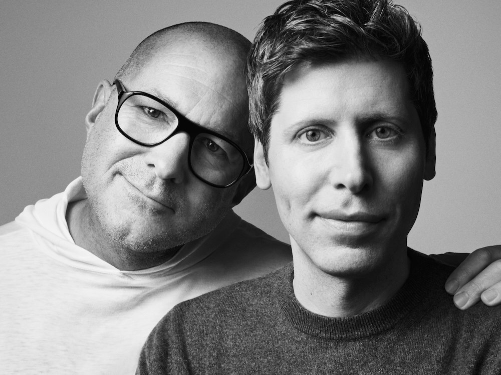 Sam Altman and Jony Ive