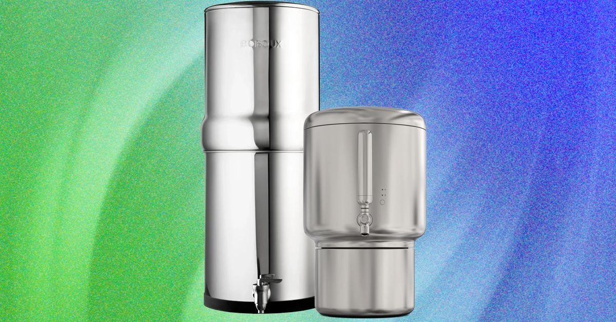 Filtros de água de bancada Boroux Versus Rorra, testados frente a frente