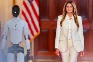 Melania Trump quer um robô para educar seu filho em casa
