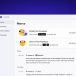 O aplicativo Speechify para Windows usa modelos locais para transcrição e ditado