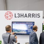 L3Harris Technologies on display during the Seoul International Aerospace & Defense Exhibition (ADEX) at Seoul Air Base on October 17, 2023 in Seongnam, South Korea.