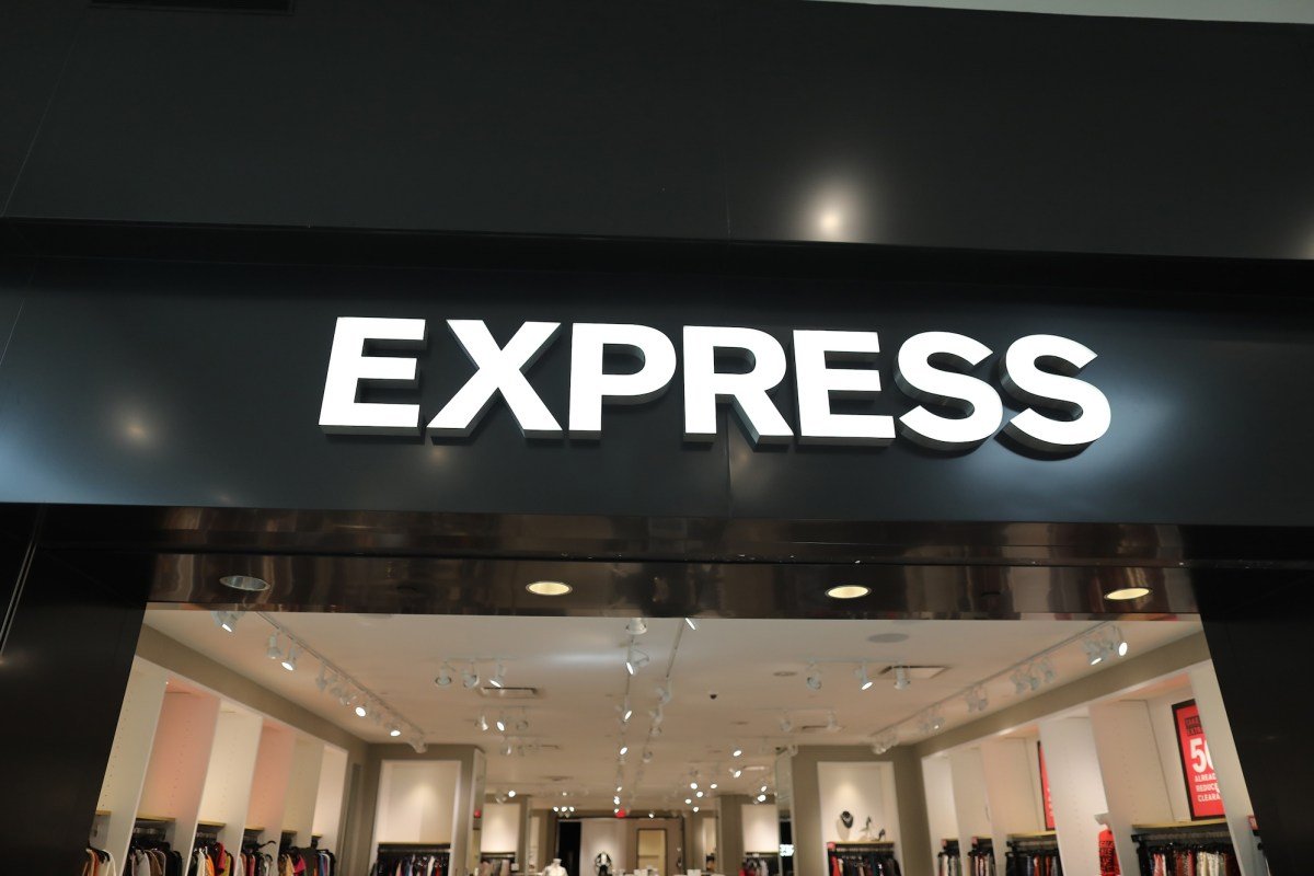 The exterior of an Express clothing store is seen as the company announces it will close some stores on January 22, 2020 in Plantation, Florida.