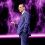 Cybersecurity expert Mikko Hypponen speaks at the Black Hat USA cybersecurity conference on August 6, 2025 in Las Vegas, Nevada.