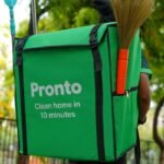 Pronto branded pack of cleaning supplies