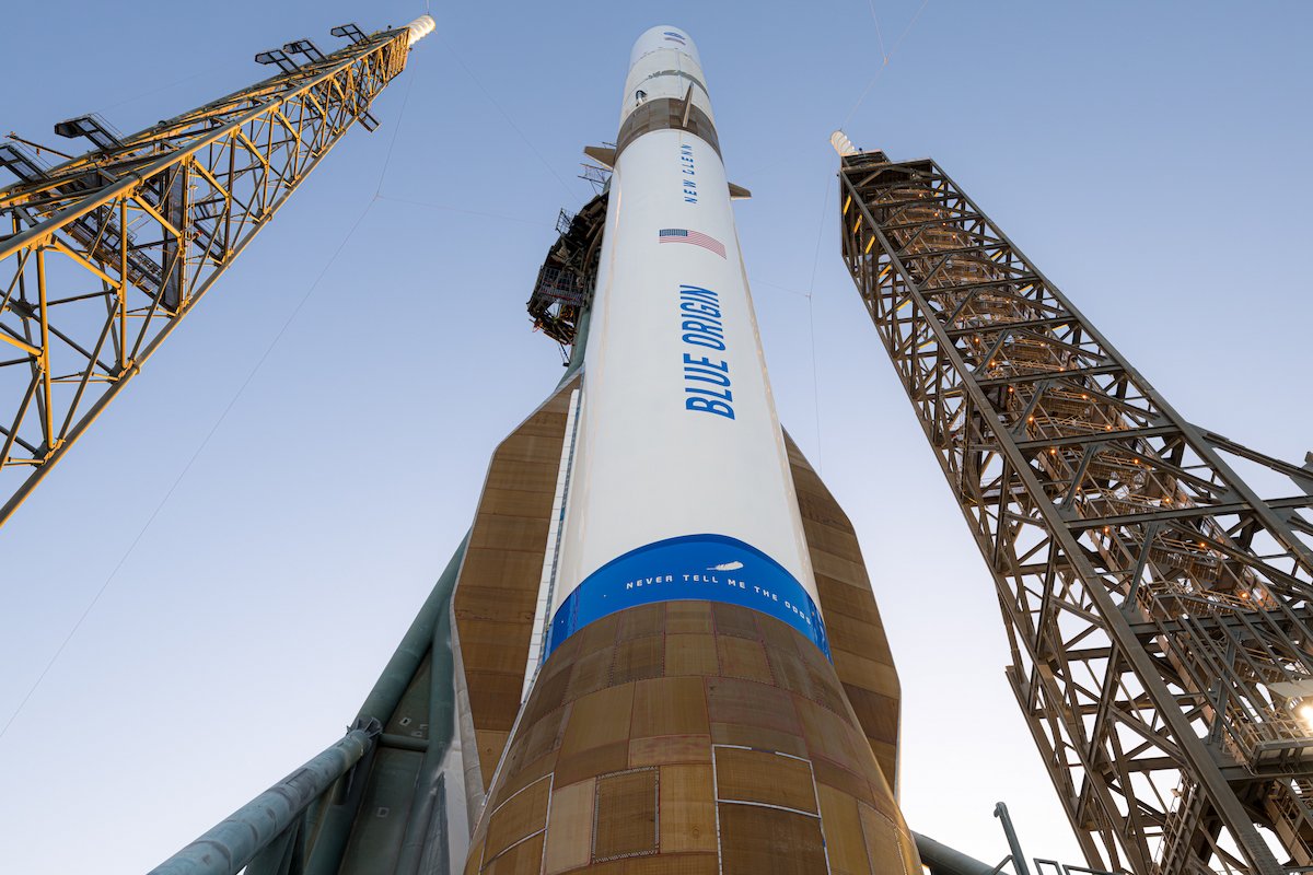 Blue Origin foi autorizada a voar no megafoguete New Glenn após acidente de abril