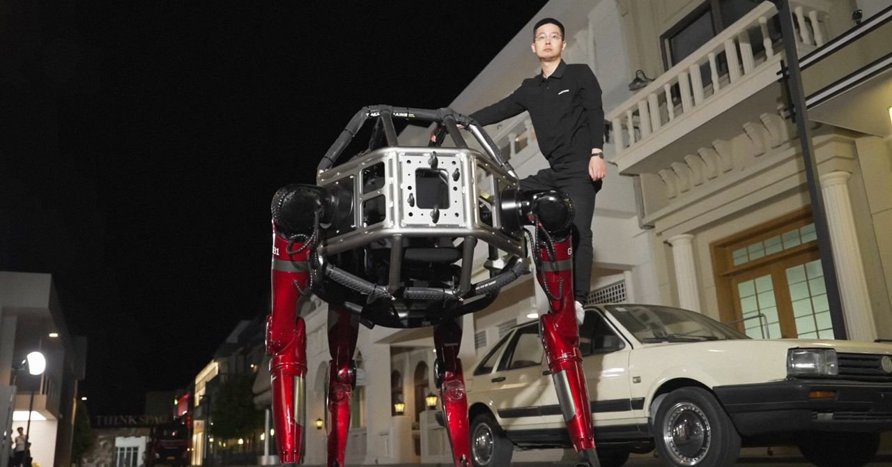 O Unitree GD01 é um robô Mecha gigante que você pode realmente comprar