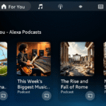 O novo recurso Alexa + da Amazon pode gerar episódios de podcast