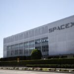 SpaceX headquarters in Hawthorne, California