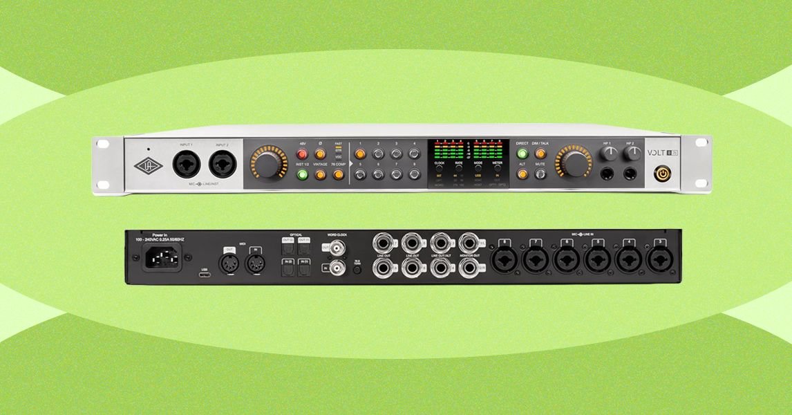 Análise da interface de áudio USB Universal Audio Volt 876: polonês de nível profissional