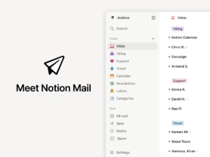 O Notion Mail é encerrado em meio à aquisição do agente