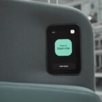 Zoox button to start a ride