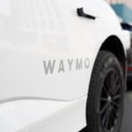 A Waymo self-driving electric car