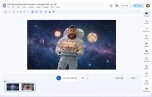 O Google Vids agora permite que você estrele seus próprios vídeos de IA